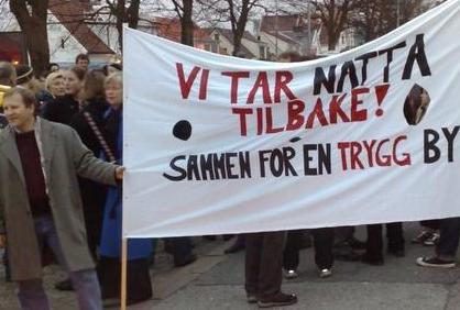 Rune Tvedt (SV) bar parolen
