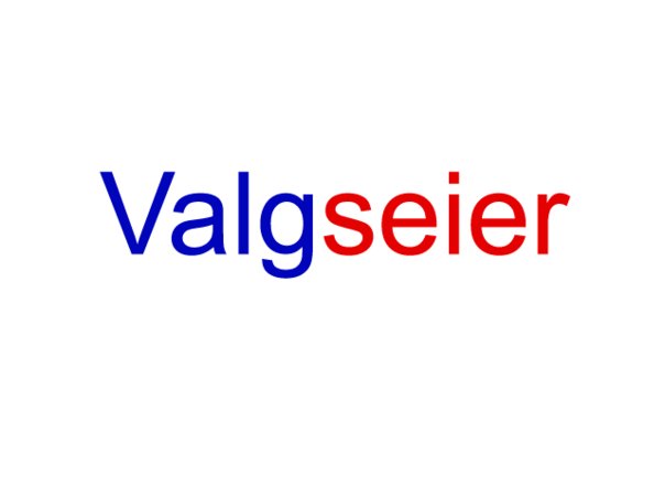 VALGSEIER